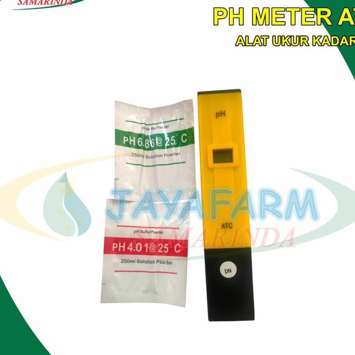 Ph Meter Air Digital Atc Ph-009 + Bubuk Kalibrasi