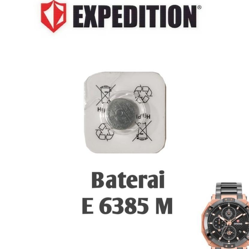 Baterai Jam Tangan Expedition Type E 6385 M