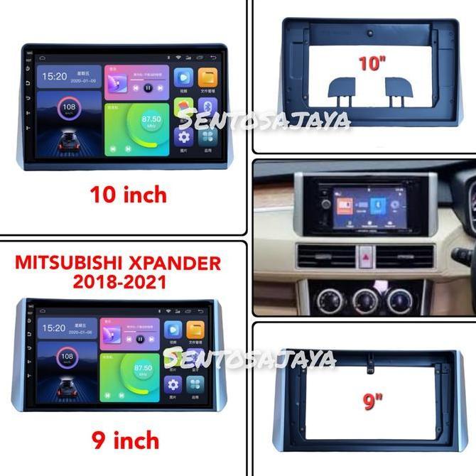 Frame Head Unit Android 9 Inch Xpander / New Livina
