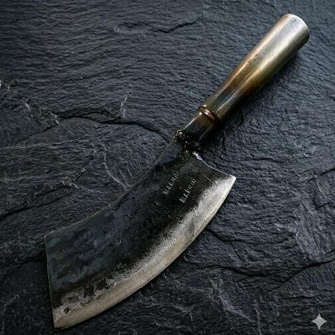 Pisau cacah cincang daging dan tulang MM full tank terbuat dari baja perr Kitchenware
