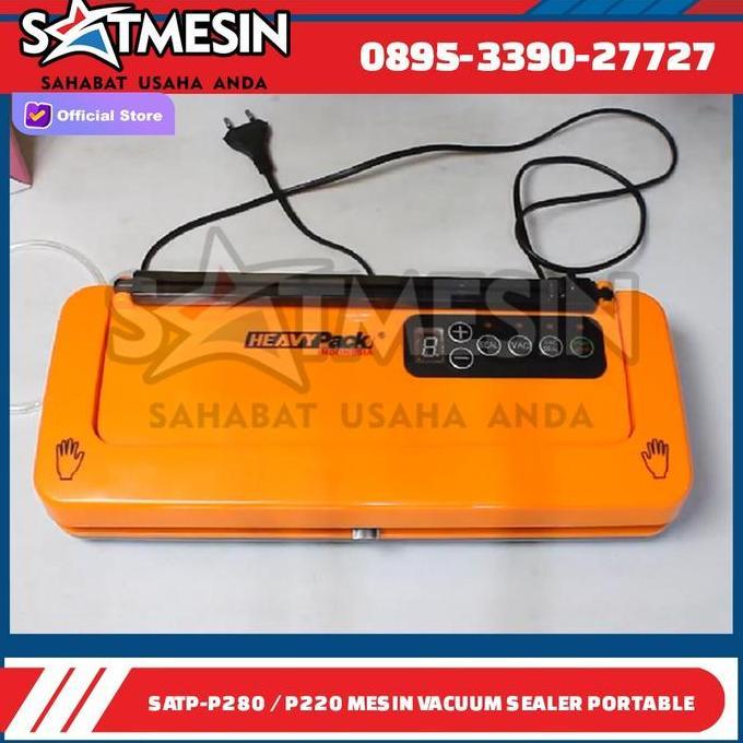 Mesin Vacum Vakum Press Sealer Basah Kering SATP-DZ-P280 Kedap Udara