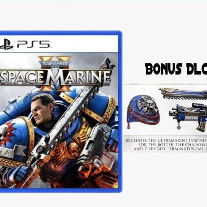 PS5 Warhammer 40,000: Space Marine 2 Standard Edition + DLC (R3 / Asia / English, Playstation 5 Game