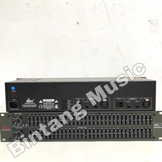 Murah Equaliser Dbx231 / Equaliser Dbx 231 Tanpa Sub