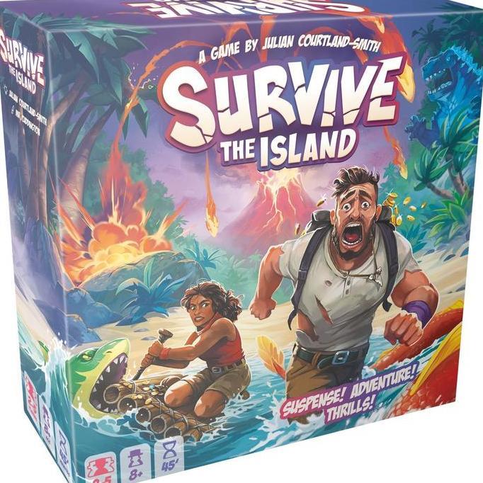 Survive The Island New Edition Board Game - Previously Escape From Atlantis