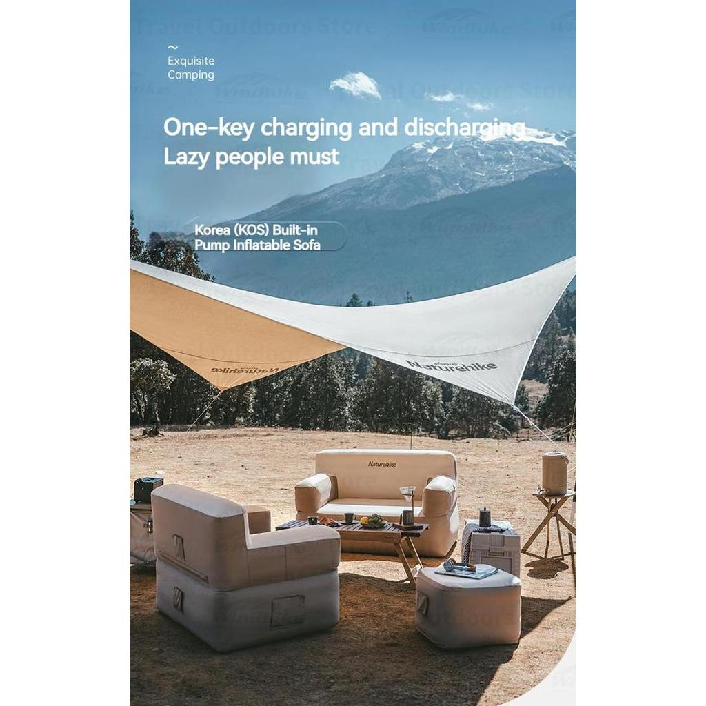 KURSI SOFA BEAN BAG POMPA CAMPING / GLAMPING NATUREHIKE CNH22DZ023