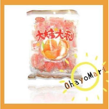 Siapsajikan- Jelly Hongmao Jeruk / Permen Jelly Jeruk / Hong Mao Orange Jelly 500Grm Halal