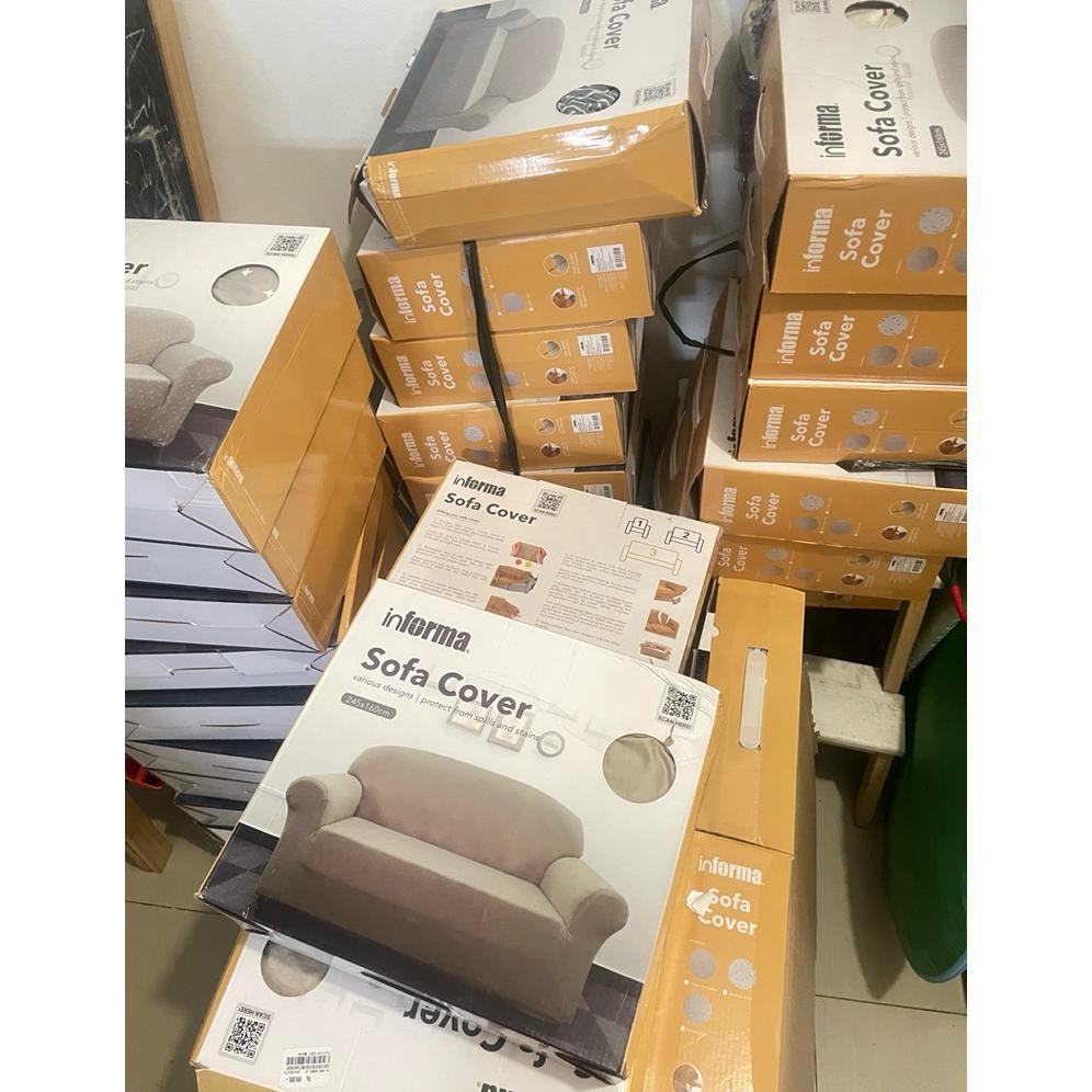 Sofa Protector / Sarung Sofa / Cover Sofa Informa 3 Seater