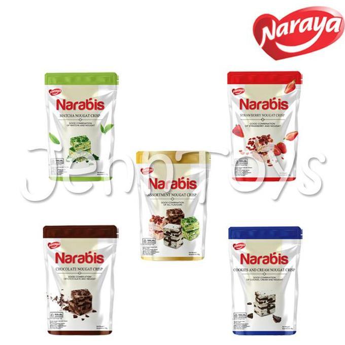 Barudatanglagi- Naraya Narabis Nougat Crispy Snowflake Nougat Crisp
