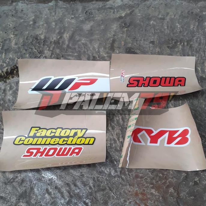 Stiker 3m USD CRF KLX 150 BF Dtracker WR Ohlins Showa WP KYB Sticker