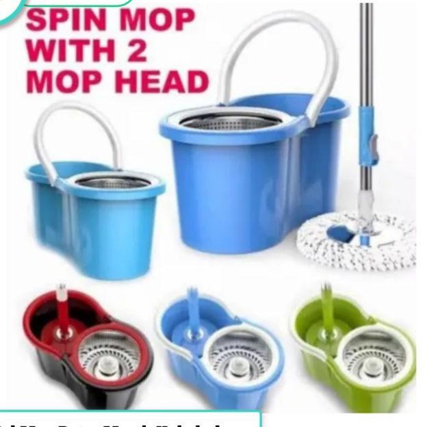 Alat Pel Otomatis Ha / Pel Mop Magic Vanstar / Pel Lantai Putar 360 Derajat