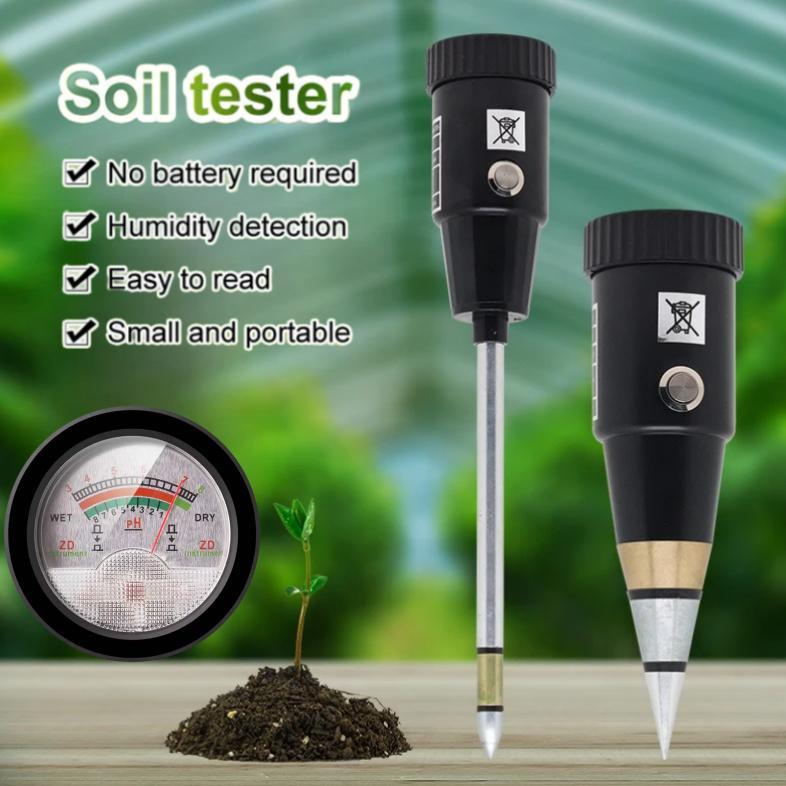Alat Ukur Kelembaban Tanah Soil Moisture Ph Meter Tester Soil Ph Moisture Meter