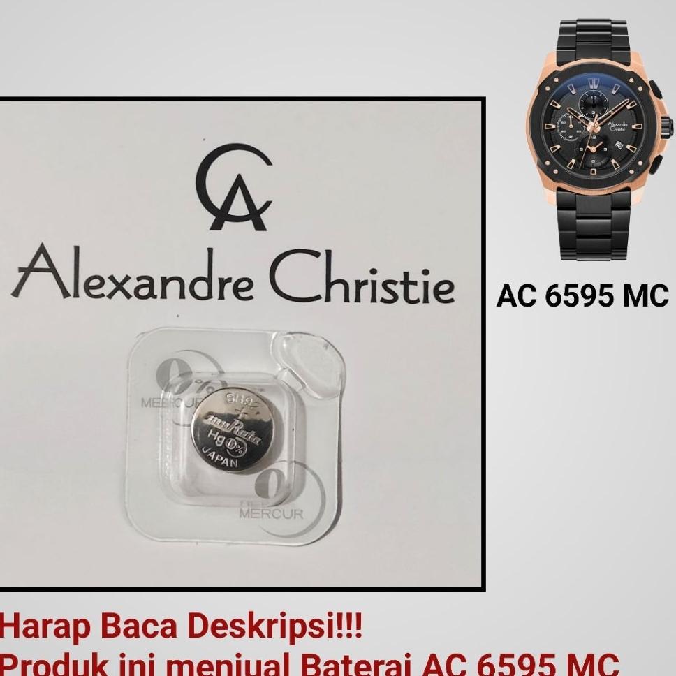 Baterai Jam Tangan Alexandre Christie Ac 6595 Mc