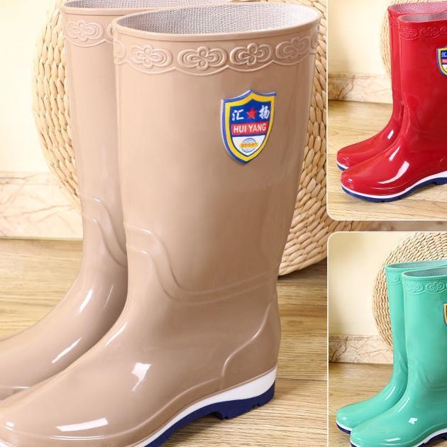 Premium Sepatu Boots Situs Konstruksi Luar Ruangan Tinggi Restoran Dapur Asuransi Tenaga Kerja Sepat