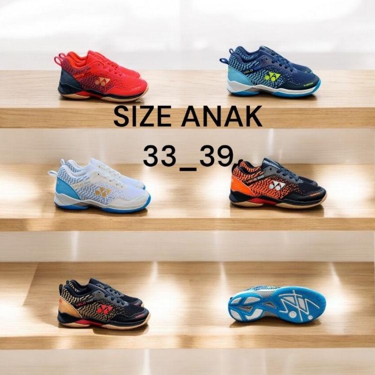 Sepatu Yonex Badminton Kids Anak Sepatu Olahraga Anak Sepatu Bulutangkis Sol Karet 35_39