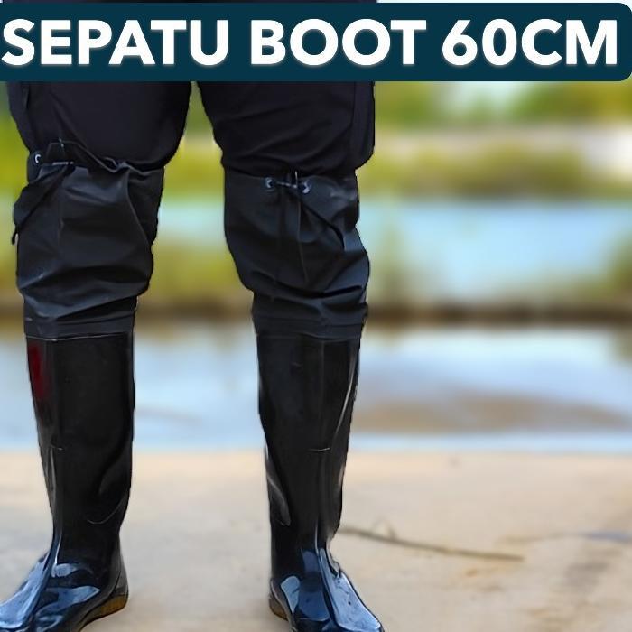 Sepatu Boot Karet Panjang Premium Sepatu Boot Sawah Sepatu Boot Petani Sepatu Sepatu Bot Karet Pria
