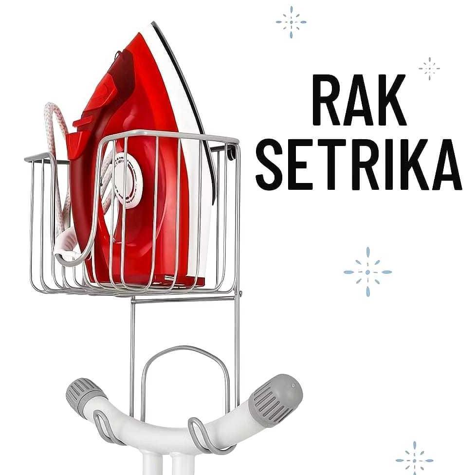Rak Setrika /Tempat Setrika /Rak Setrika Gantungan Meja Setrika Keranjang Setrika Estetik Aesthetic 