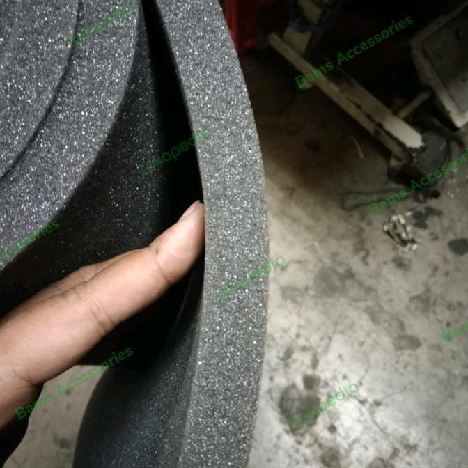 kasur busa busa peredam busa spon busa rebonded abu abu kuning belang