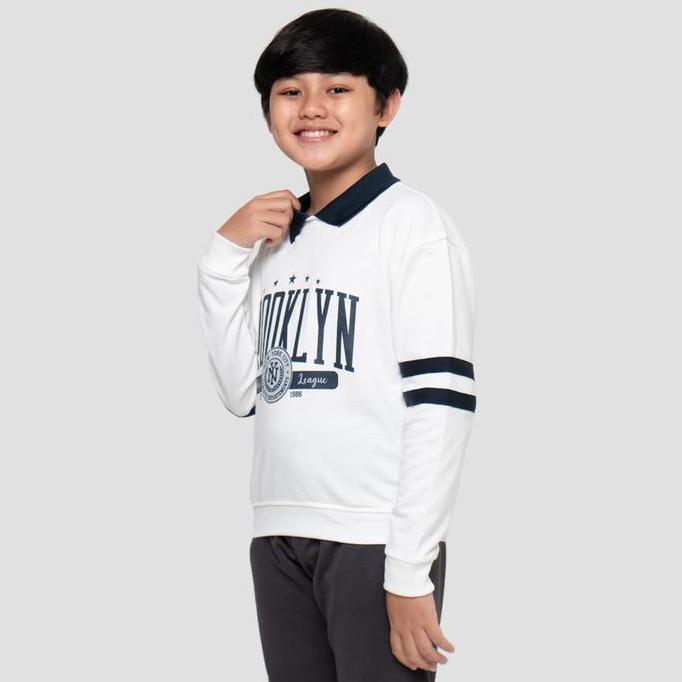 Nevada Collar Brooklyn Sweater Anak Laki-laki 123542300