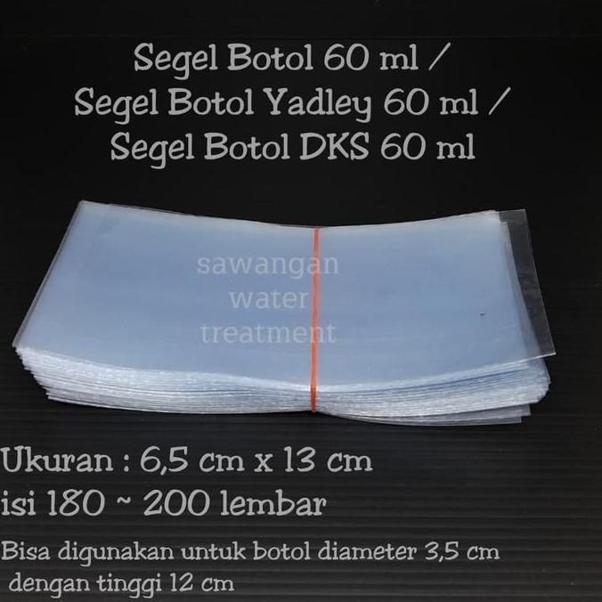 Lansungkirim- Segel Botol Spray 60 Ml / Segel Botol Pump 60 Ml / Segel Botol 60 Ml