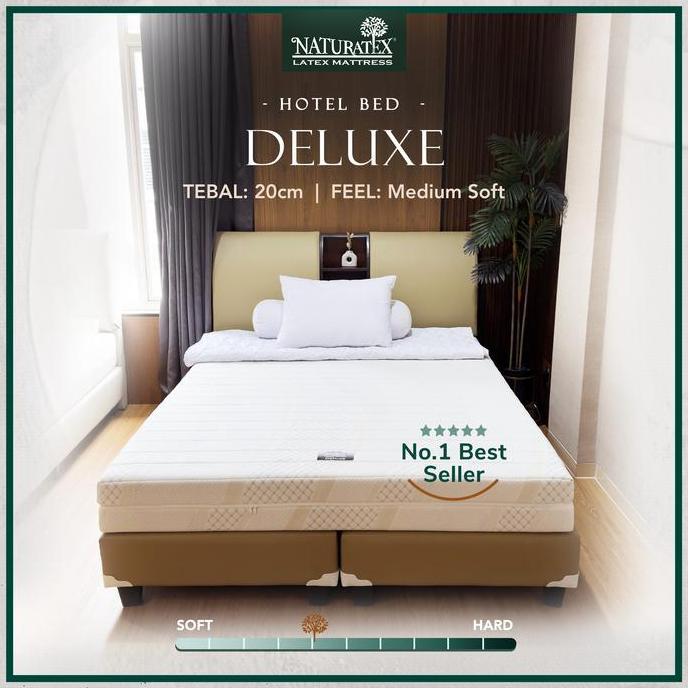 Komplit Set Kasur Latex Naturatex Hotel Bed Deluxe