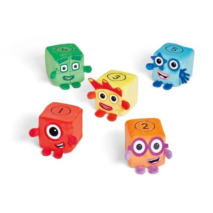 bilgizty - Mini Blocklets Numberblocks Soft & Squishy Cubes 110 Diskon