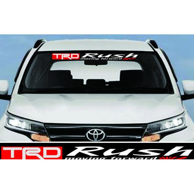Stiker Kaca Depan Mobil Rush Trd Diskon