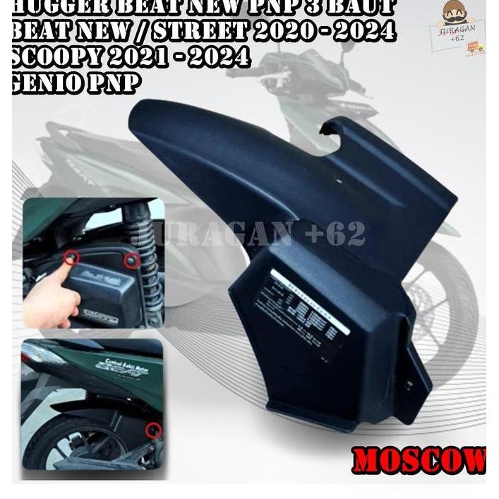 Spakbor Kolong Hugger Beat New 3 Baut Deluxe Street Scoopy Genio Abs Cbs Hager Huger Forsale