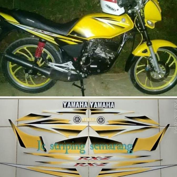 Striping Yamaha Rxz Catalyzer