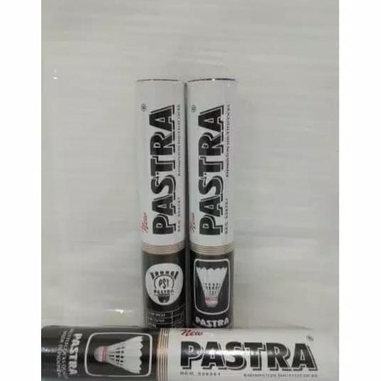 Weminton- Shuttlecock Kok Pastra Hitam Putih