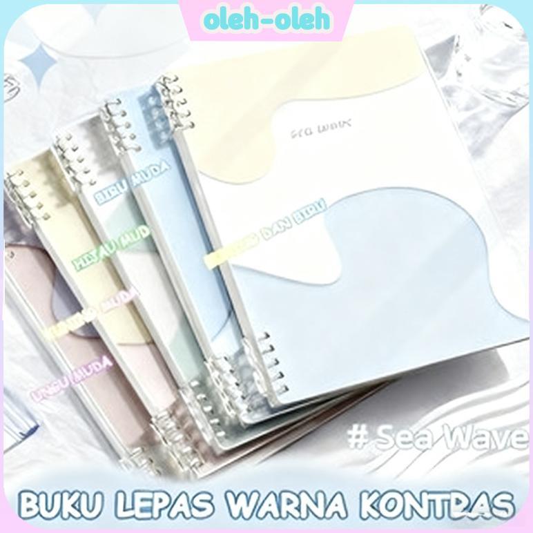 Buku Catatan Koil Lepas A5/B5,Catatan Horizontal Garis/Grid Buku Catatan Daun Lepas Buku,Buku Catata