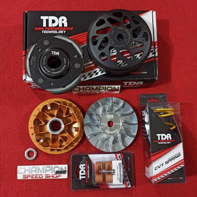 TERMURAH - Upgrade Pulley Kampas Mangkok Ganda CVT TDR Vario 150 PCX 150 ADV 150
