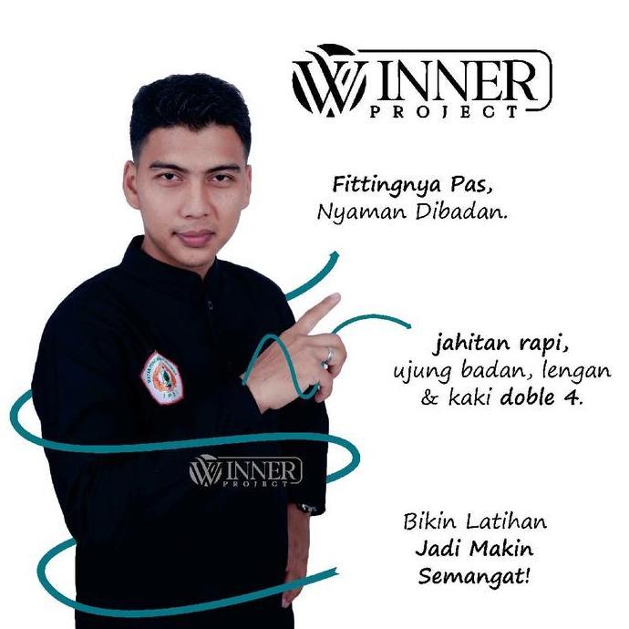 Mamisandika - SERAGAM PENCAK SILAT HITAM IPSI baju silat IPSI pemula