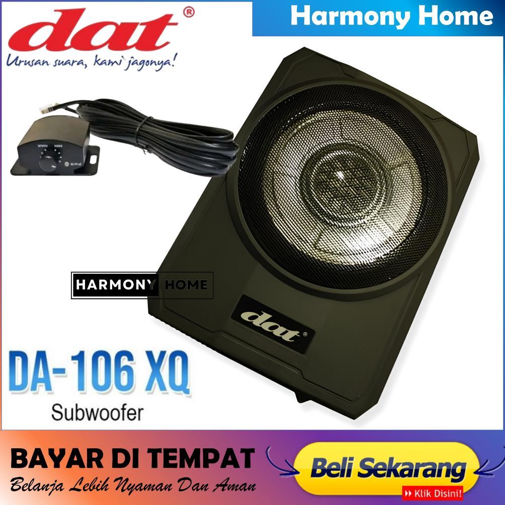 Subwoofer Kolong DAT DA-106XQ Speaker Kolong Slim Underseat Subwoofer 10" Inch 400Watt