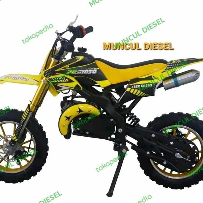 motor trail 50 cc kuning -motor mini trail 2 tak 50 cc [terbaik]