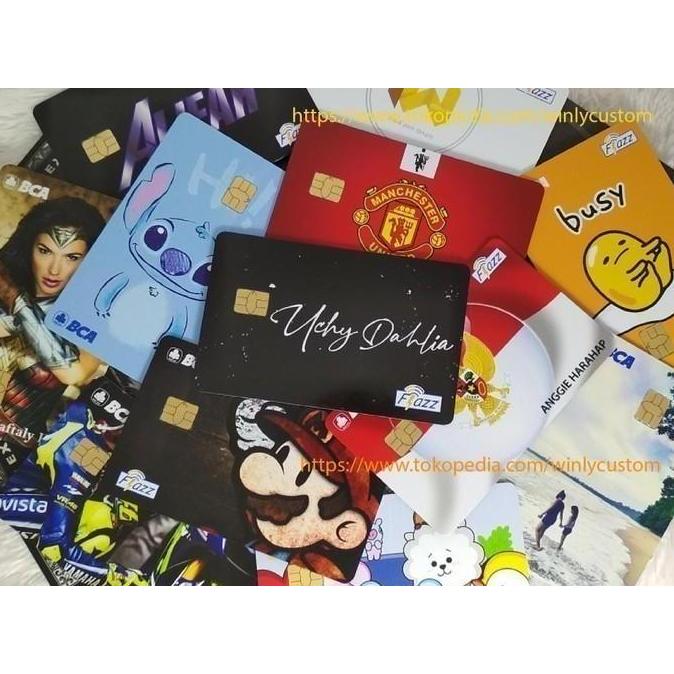 Lager- Custom Kartu Pvc Id Card Bumn Terbaru Bank Bri Bahan Pvc - 2 Sisi