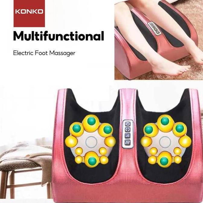 KONKO Alat Pijat Kaki  pijat betis Mesin Pijat  Alat   Pijat elektrik Refleksi Kaki Tubuh  Leher Get