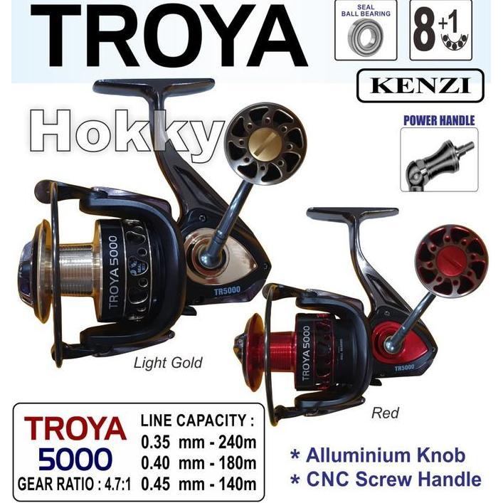 TERBARU - REEL KENZI TROYA 5000 