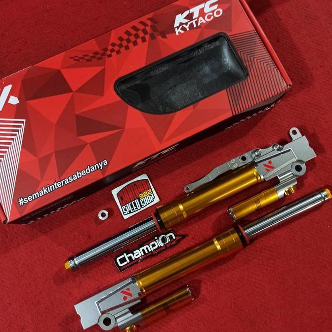 Shock Shockbreaker Depan KTC Kytaco Gold Scoopy Beat FI ESP Karbu