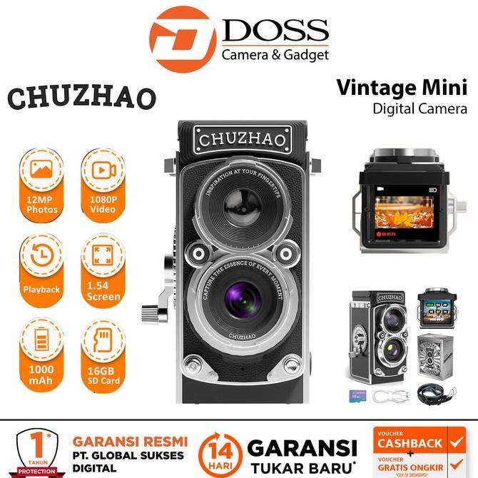 Chuzhao Twin-Lens Reflex TLR Camera Vintage Mini Digital The Original M1