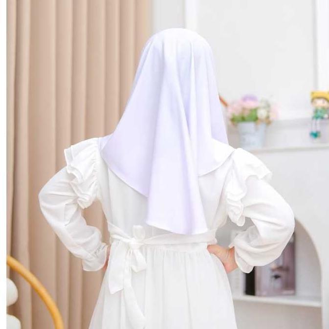 official ss - kerudung jilbab anak namira sport usia 4-6th by desmonda hijab bahan jersey balon