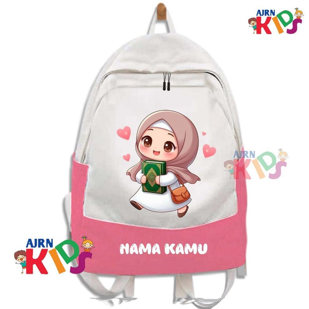 Grade Ori Tas Anak Ngaji Muslimah Lucu Tas Ngaji Anak Perempuan Terbaru Backpack Tas Sekolah Anak Pe