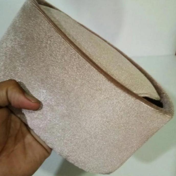 Peci Songkok Kopiah bludru coklat susu cream LA