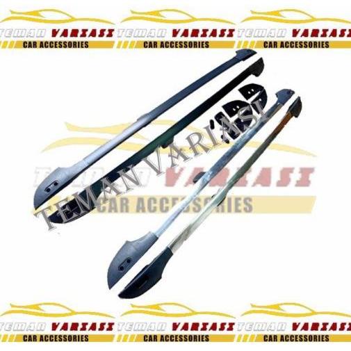 Roof Rail Kaki 3 Avanza / Xenia Hitam Crom Universal Semua Mobil Asli