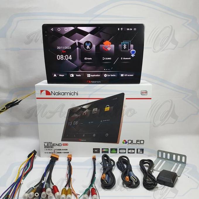 * HEAD UNIT ANDROID NAKAMICHI OEM HONDA CRV TURBO 2017 UP SOKET PNP *