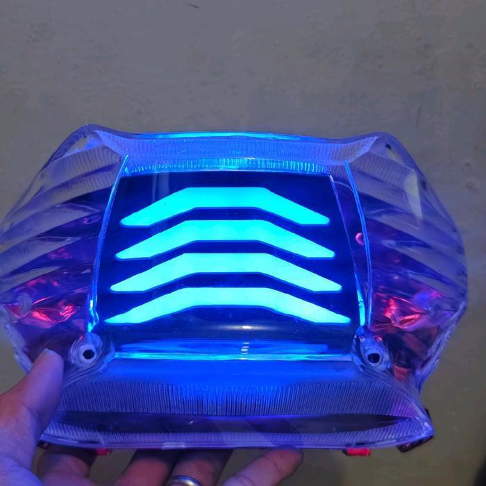 Stoplamp Lampu Stop Set Custom Mini Lazy Tampil Keren Motor Mio Smile Sporty Lama Lampu Stop Belakan
