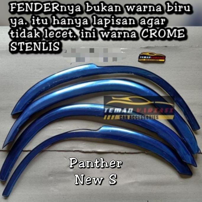 Lis List Atas Ban Fender Trim Mobil Panther New Baru