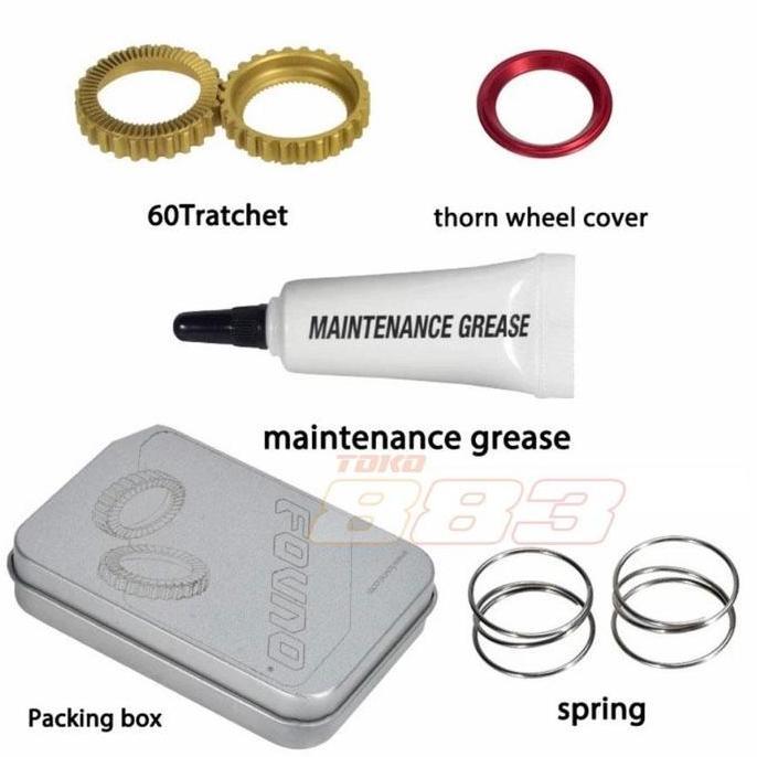 Promo Upgrade Star Ratchet Kit 60T For Hub Dt Swiss Star Ratchets 60T