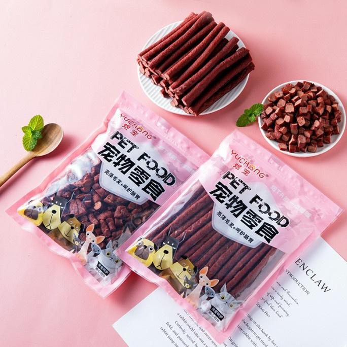Makanan hewan anjing kucing yuchang dog treat cat snack dog