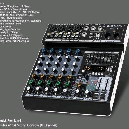 mixer ashley premium 6 premium6 original