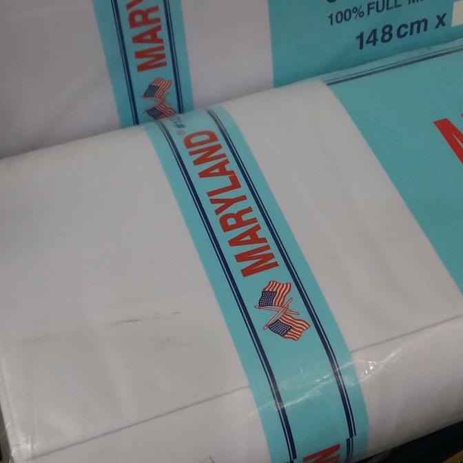 Kain Drill Warna Putih Bersih Cocok Buat Seragam